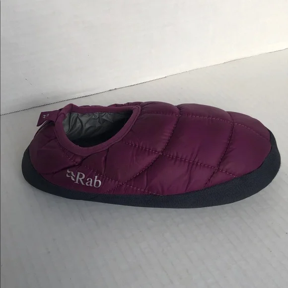 RAB Pertex Quantum Purple Insulated Slippers Size S, 6-7 - Picture 2 of 7